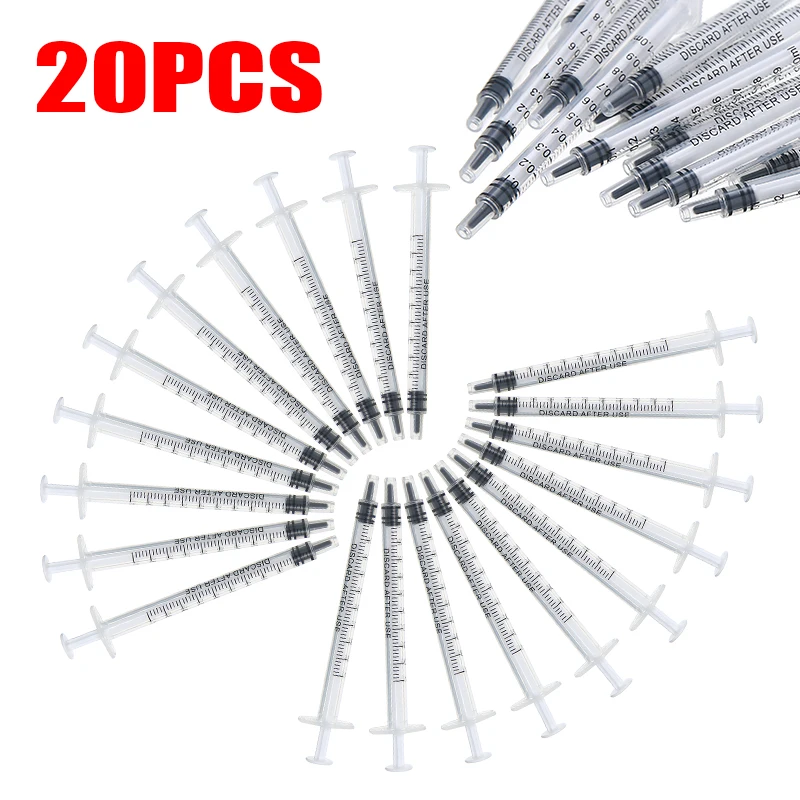 Gel Refill Pack - 20PCS 실험실 전용 1ml 플라스틱 일회용