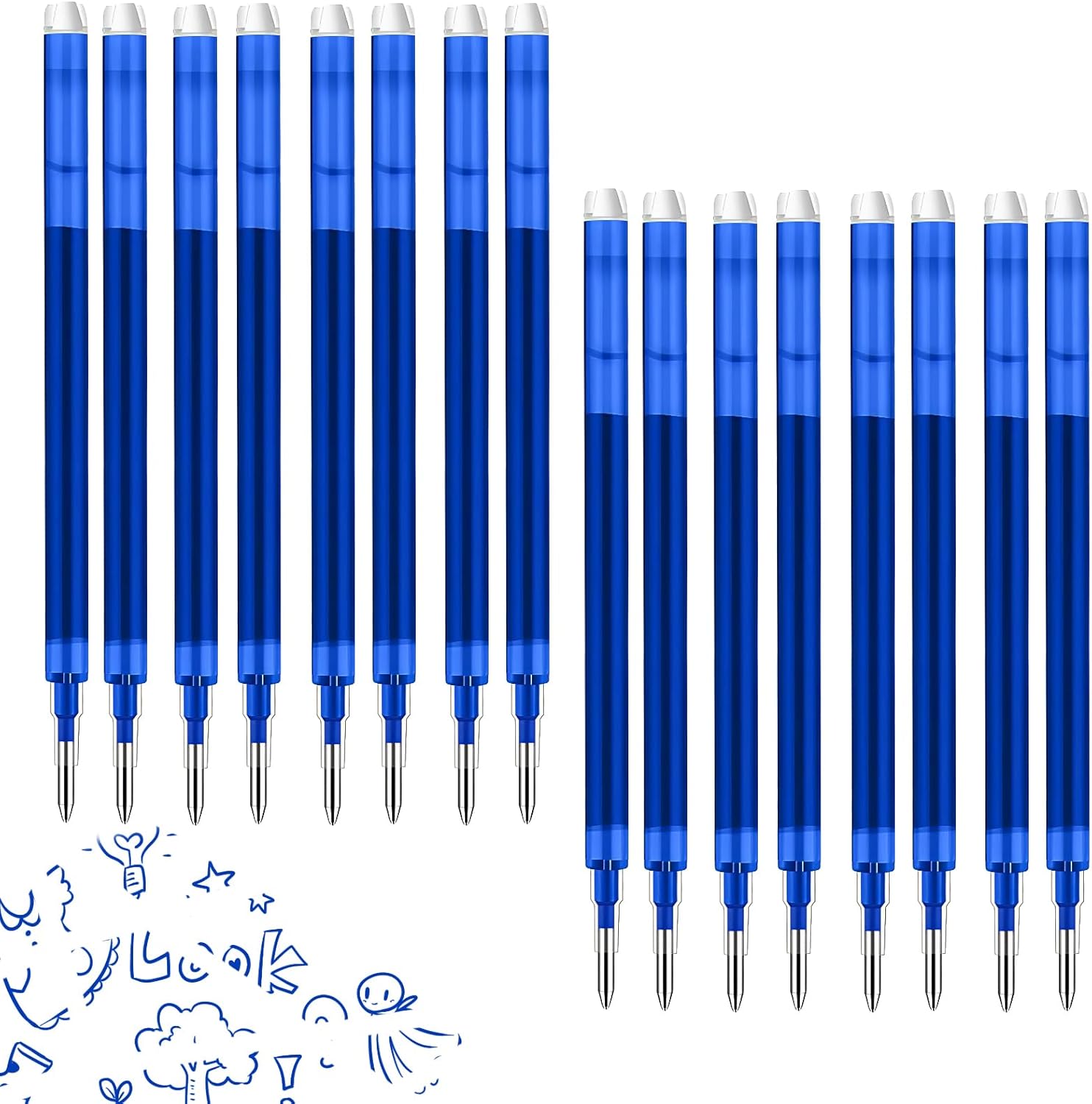 Correction Pen Fine - 16Pcs 1.0mm 지울 수 있는 젤