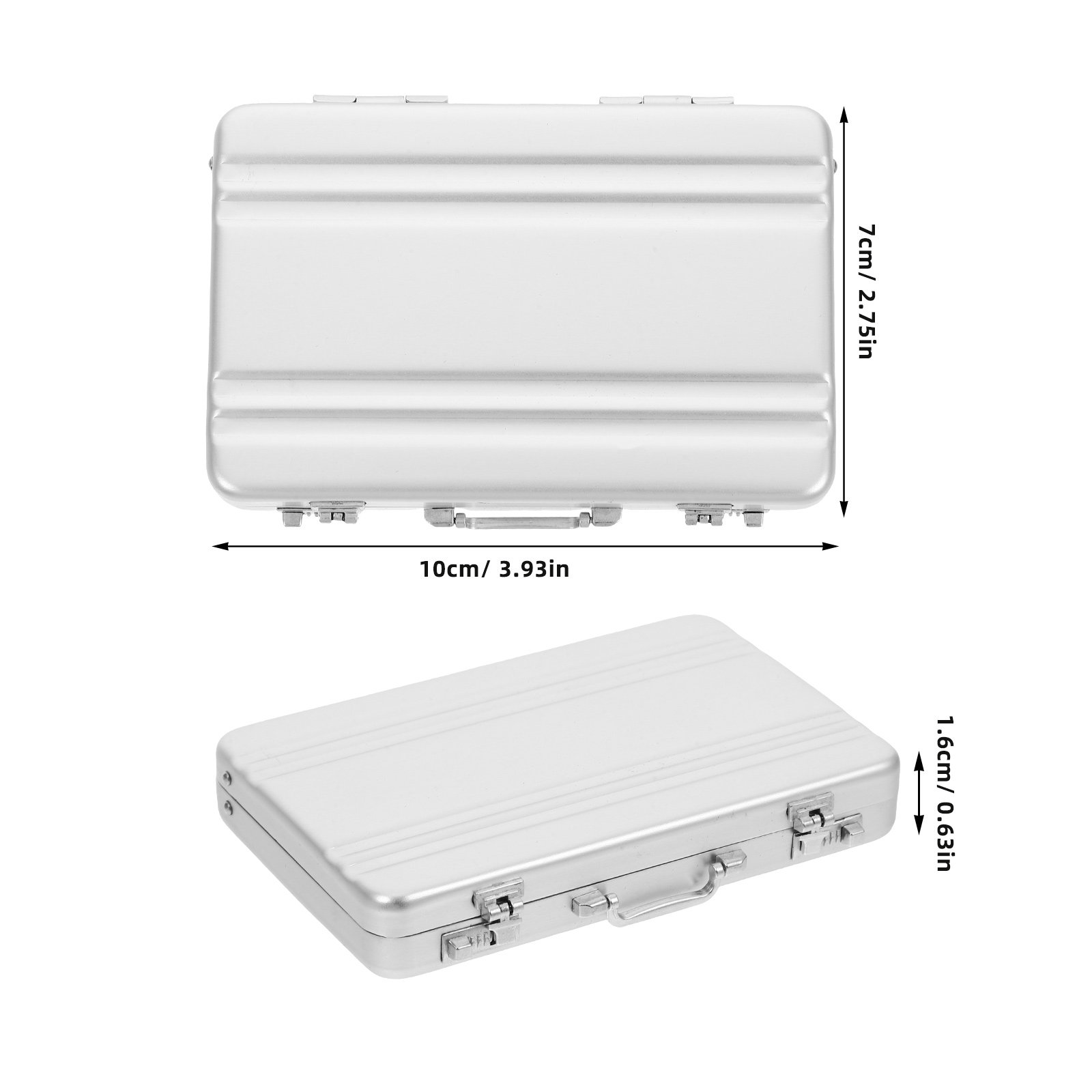 알루미늄 합금 카드 보관함 컴팩트하고 얇으며 견고한 보 - Card Index Box 리뷰 및 가격