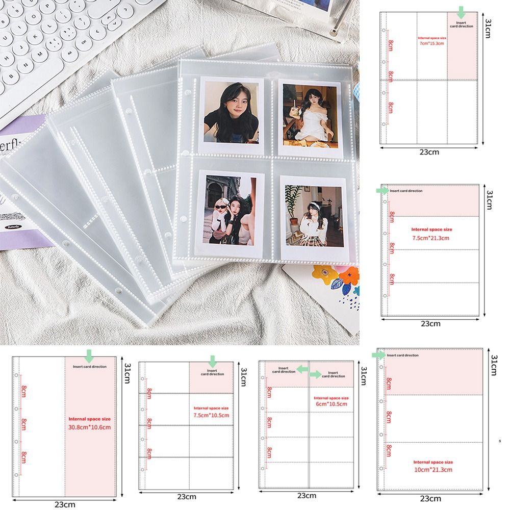 10PCS 투명 A4 Kpop Photocard 바인더 - Binder A4 Lever 리뷰 및 가격