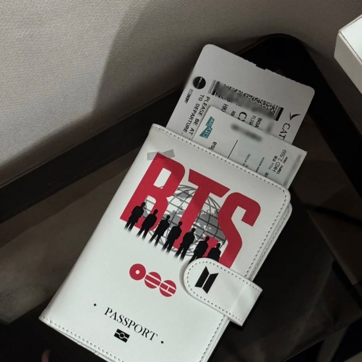 BTS 패션 여권 홀더 휴대용 가죽 여행 문서 지갑 항 - Index Card Holder 리뷰 및 가격