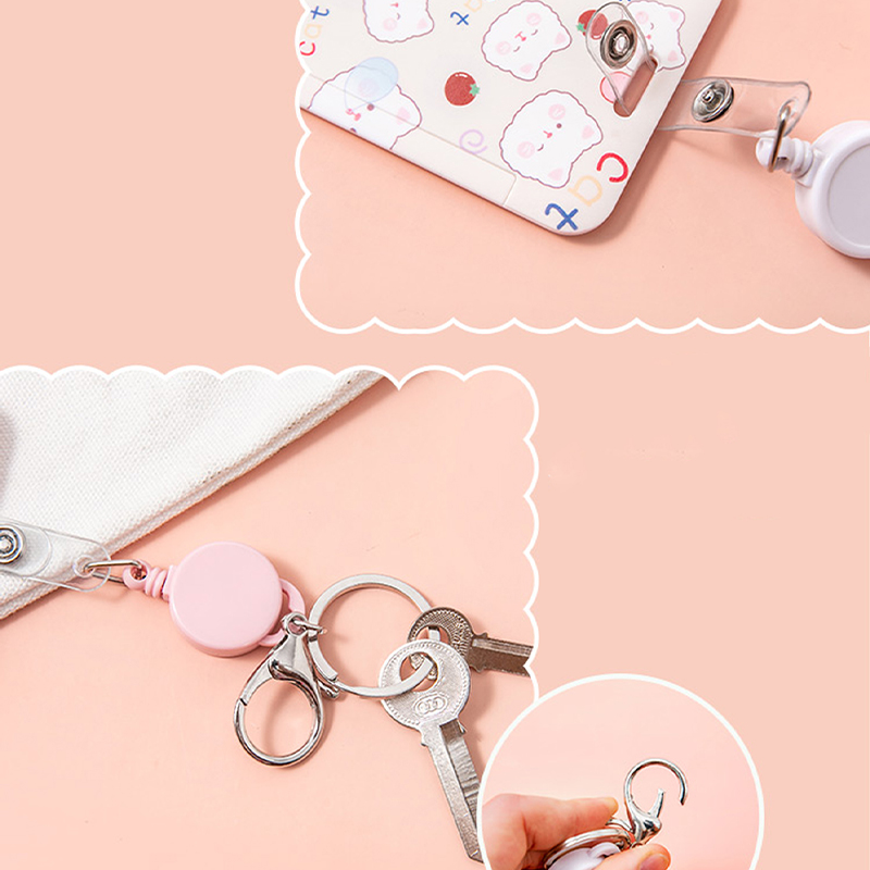 1pc 귀여운 만화 ID 카드 소지자 여성 남성 비즈니 - Index Card Holder 리뷰 및 가격