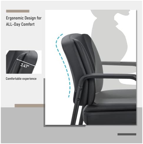 사무실 손님용 의자 대기실 리셉션 의자 2개 세트, 패 - Leather Desk Pad 리뷰 및 가격
