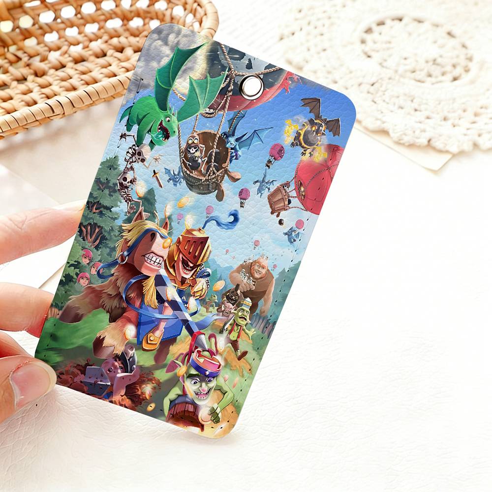 게임 C-Clash Royales 1Pc PU 가죽 카 - Card Index Box 리뷰 및 가격
