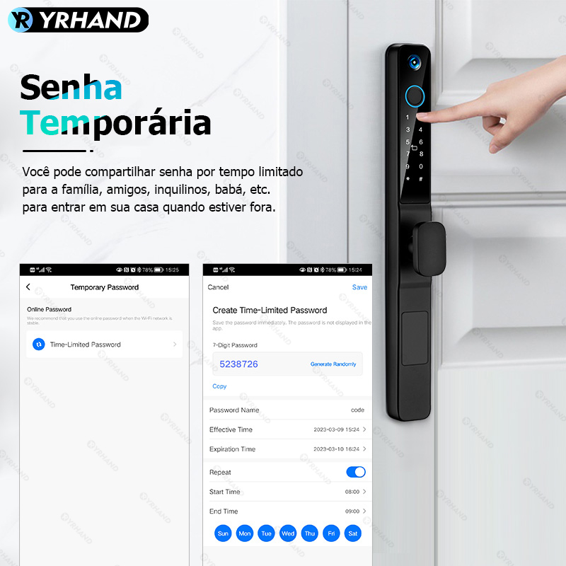 YRHAND fechadura eletronico 디지 - Letter Opener Brass 리뷰 및 가격