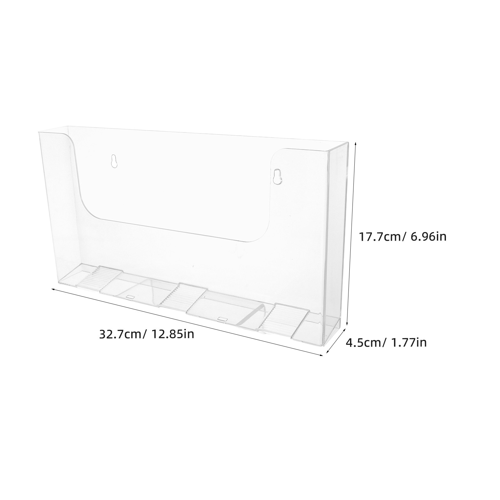2개입 벽걸이형 매거진 홀더 아크릴 투명 문서 정리함  - Magazine Holder Rack 리뷰 및 가격
