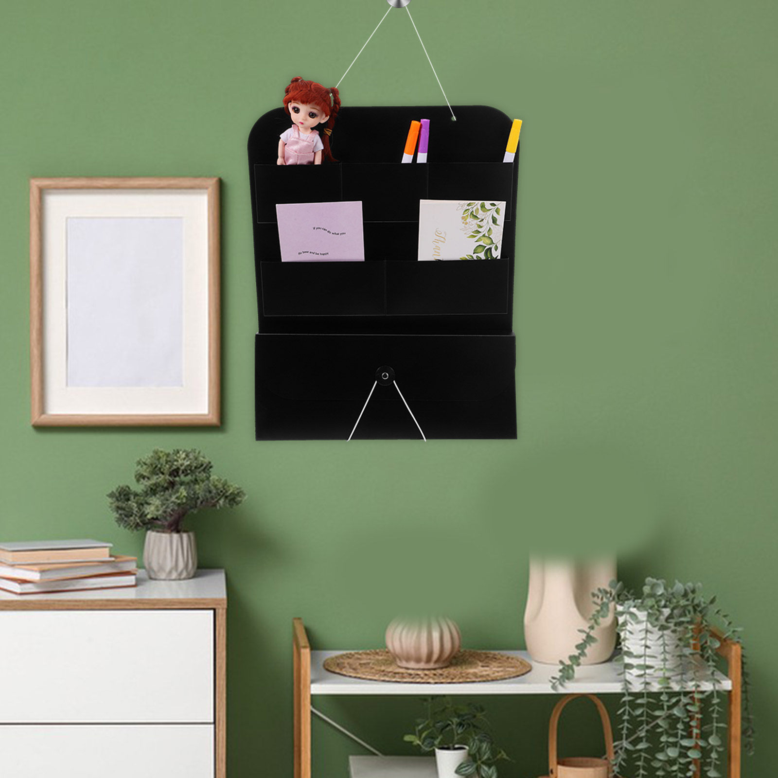 벽걸이 파일 정리함 PP 소재 수직형 잡지꽂이 사무실  - Magazine Holder Rack 리뷰 및 가격
