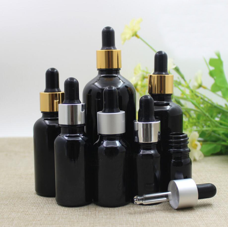 50ML 검정색 유리 병 에센셜 오일 액체 세럼 복합  - Gel Refill Pack 리뷰 및 가격