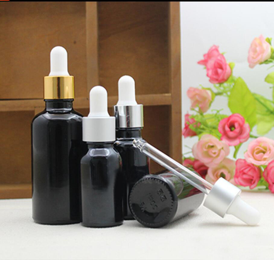 50ML 검정색 유리 병 에센셜 오일 액체 세럼 복합  - Gel Refill Pack 리뷰 및 가격