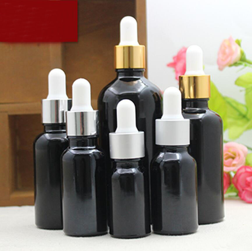 50ML 검정색 유리 병 에센셜 오일 액체 세럼 복합  - Gel Refill Pack 리뷰 및 가격
